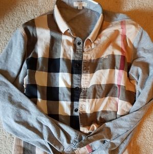 Burberry Knit Shirt.